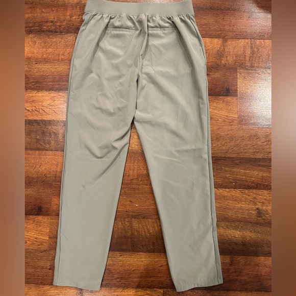 Reebok Women’s Athletic Pants Elastic Waist Size Small Light Green Gray - Picture 4 of 4